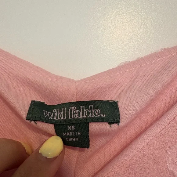 Pink Ruffle Dress - Picture 2 of 3